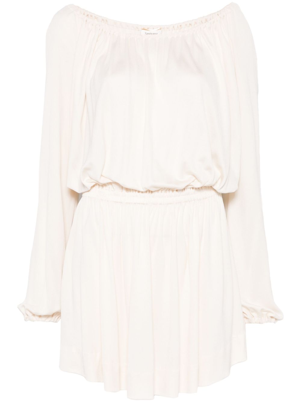 Saint Laurent Dresses White -cotton-short